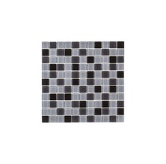 Мозаїка скляна Kotto Keramika 300x300 мм black/gray m/gray w GM 4008 C3
