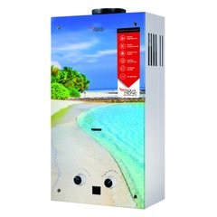Колонка газова димохідна Aquatronic JSD20-AG308 10 л скло (пляж)