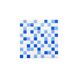 Мозаїка скляна Kotto Keramika 300x300 мм cobalt m/cobalt w/white GM 4040 C3
