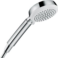 Ручний душ Hansgrohe Crometta 100 Vario EcoSmart 6л/хв White/Chrome (26834400)