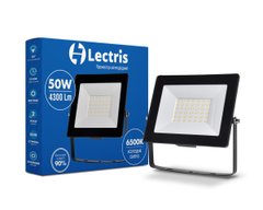 Прожектор LED 50W 4300Лм 6500K 185-265V IP65 Lectris (1-LС-3004)