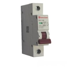 Автоматичний вимикач Electro House 1P 50A EH-1.50