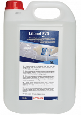 Рідкий концентрований засіб Litokol LITONET EVO з лужним pH, 5 л LNEVO0045