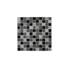 Мозаика стеклянная Kotto Keramika 300x300 мм Gray m/Gray w/Structure GM 4053 C3