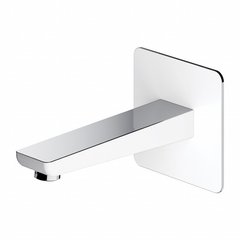 Вилив для ванни Omnires Parma chrome/white (WDPARMACRB)