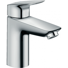 Змішувач для раковини Hansgrohe Logis 100 з донним клапаном push-open 71107000