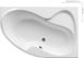 Ванна акрилова RAVAK ROSA II R асиметрична, права, 1700x1050 мм біла C421000000