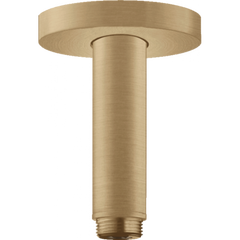 Кронштейн для верхнього душу Hansgrohe зі стелі S 100 мм Brushed Bronze 27393140