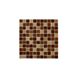 Мозаика стеклянная Kotto Keramika 300x300 мм Brown d/Brown m/Structure GM 4054 C3