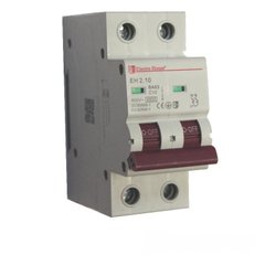 Автоматический выключатель Electro House 2P 10A EH-2.10