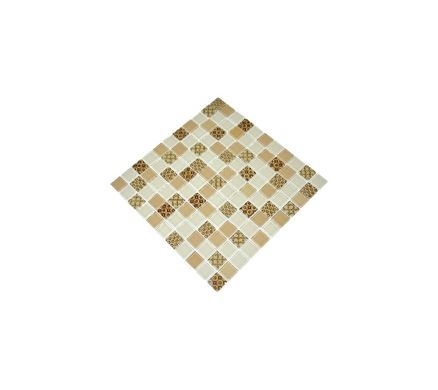 Мозаика стеклянная Kotto Keramika 300x300 мм Beige w/Beige m/Structure GM 4055 C3