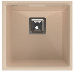 Кухонна мийка Sink Quality ARGON 50 BEIGE 42X42X21 (ARG.P.1KBO.50)