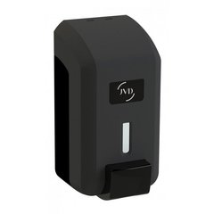 Дозатор для рідкого мила JVD Cleanline Gel, пластик ABS 700 мл, 110х106 мм, чорний матовий 8441379