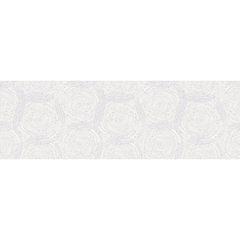 Плитка OPOCZNO Glamour White Geo 24x74 для стен (декор) (183302)
