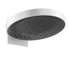 Верхній душ Hansgrohe Rainfinity 360 3jet з тримачем Matt White 26234700