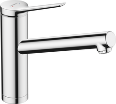 Змішувач Hansgrohe Zesis M33 160 1jet кухонний установка перед вікном (74805000) Chrome