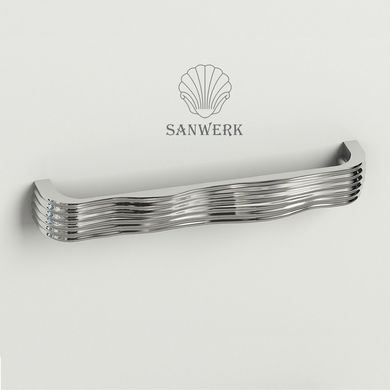 Пенал Sanwerk "SIERRA" 3F з корзиною, правий 400x300 мм h1900, білий MV0000455