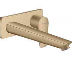 Змішувач для раковини Hansgrohe Talis E зі стіни, прихованого монтажу 225 мм Brushed Bronze 71734140