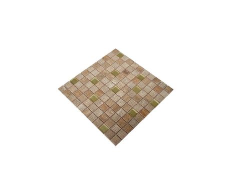 Декоративная мозаика керамическая Kotto Keramika 300x300 мм Brown/Gold СМ 3040 С2