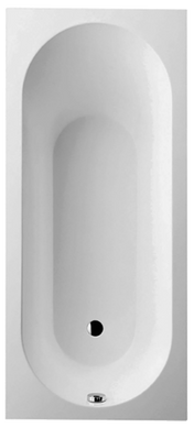 Ванна квариловая Villeroy & Boch Squaro прямоугольная 1800х800 мм с ножками, белая UBQ180SQR2V-01, Ванна, Ножки, 1800 мм, 215 л