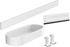 Комплект аксесуарів Hansgrohe WallStoris 4в1 Matt White (27967700)