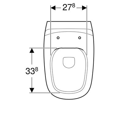 Унітаз підлоговий Geberit Citterio Rimfree 500.512.01.1