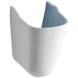 Напівп'єдестал керамічний для раковини Roca Meridian N підвісний, колір білий A337241000