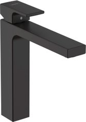 Змішувач Hansgrohe Vernis Shape 190 для умивальника без донного клапана Matt Black (71591670)