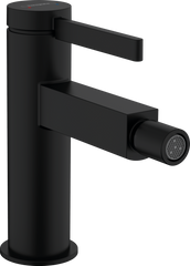 Змішувач Hansgrohe Finoris для біде з донним клапаном push-open Matt Black (76200670)