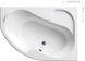 Ванна акрилова RAVAK ROSA R асиметрична, права, 1600x1050 мм, біла CL01000000