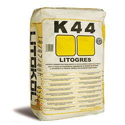 Цементний клей Litokol LITOGRES K44 для плитки, клас С2TЕ, сірий 25 кг (LITOGRES K44)