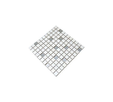 Декоративна мозаїка керамічна Kotto Keramika 300x300 мм Crem/Silver СМ 3043 С2