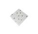 Декоративная мозаика керамическая Kotto Keramika 300x300 мм Crem/Silver СМ 3043 С2