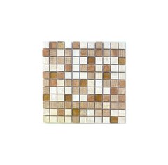 Декоративна мозаїка керамічна Kotto Keramika 300x300 мм Beige/Brown/Brown Gold СМ 3044 С3