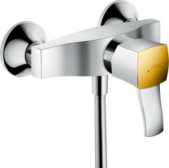 Змішувач для душу Hansgrohe Metropol Classic Chrome/Gold Optic 31360090