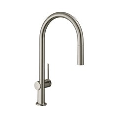 Змішувач для кухні Hansgrohe Talis 210 1jet з витяжним виливом Stainless Steel 72802800