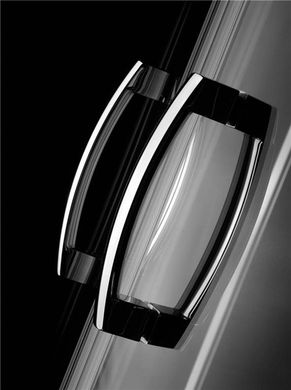 Душевая дверь в нишу RADAWAY Premium Plus DWD двустворчатая раздвижная, 1400 мм h1900 профиль хром, стекло прозрачное 33353-01-01N