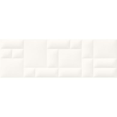 Плитка OPOCZNO Pillow Game White Structure 29x89 для стін (182001)