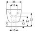 Біде підвісне Geberit Citterio 500.539.01.1