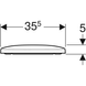 Сиденье с крышкой Geberit Selnova Square плавное опускание, быстросъемное, белое 500.336.01.1
