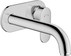 Змішувач Hansgrohe Vernis Blend для раковини зі стіни прихованого монтажу 205 мм, Chrome (71576000)