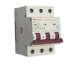 Автоматичний вимикач Electro House 3P 10A EH-3.10