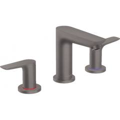 Змішувач для раковини Hansgrohe Talis E на 3 отвори Brushed Black 71733340