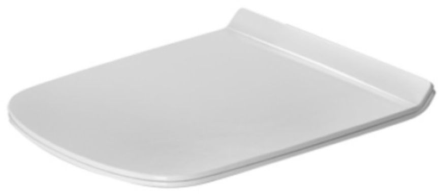 Кришка з сидінням для унітазу Duravit Durastyle подовжена, з функцією Soft Close, колір білий 0060590000