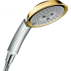 Ручний душ Hansgrohe Raindance Classic 100 3jet Chrome/Gold Optic 28548090