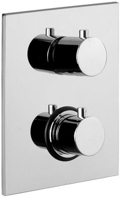 Термостатический смеситель для душа PAFFONI LIGHT на 2 потребителя, хром LIQ 518 CR