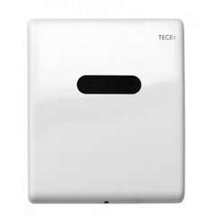 Кнопка змиву TECEplanus для пісуара, безконтактна з ІЧ 6V, метал, білий глянцевий 9242356