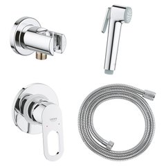 Комплект для гігієнічного душу Grohe BAULOOP (29042душ+28105шл+27512001лійка+28628підкл) 111042