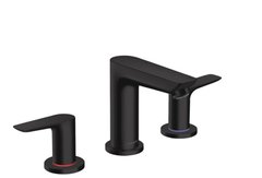 Змішувач для раковини Hansgrohe Talis E на 3 отвори Matt Black 71733670