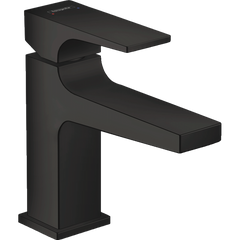 Змішувач для раковини Hansgrohe Metropol 100 з донним клапаном push-open, Matt Black 32500670